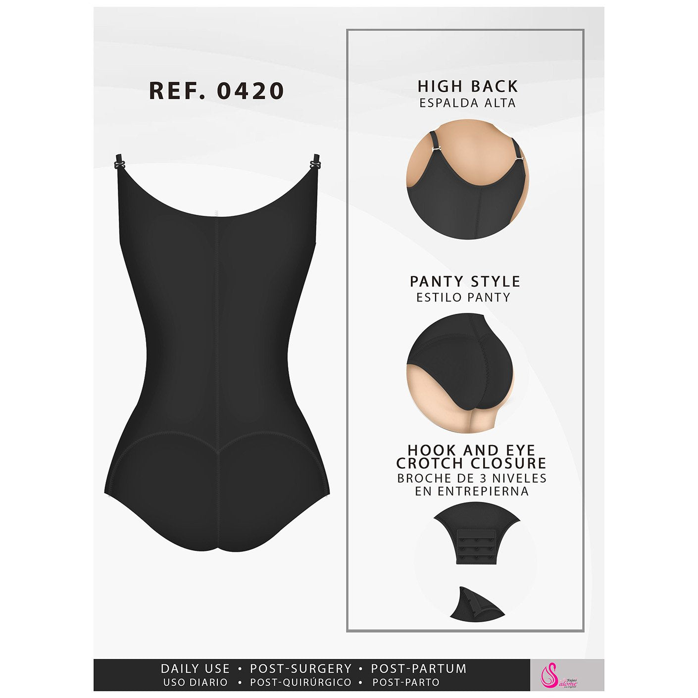 Fajas Salome 312 After-Surgery Support Bra – theshapewearspot